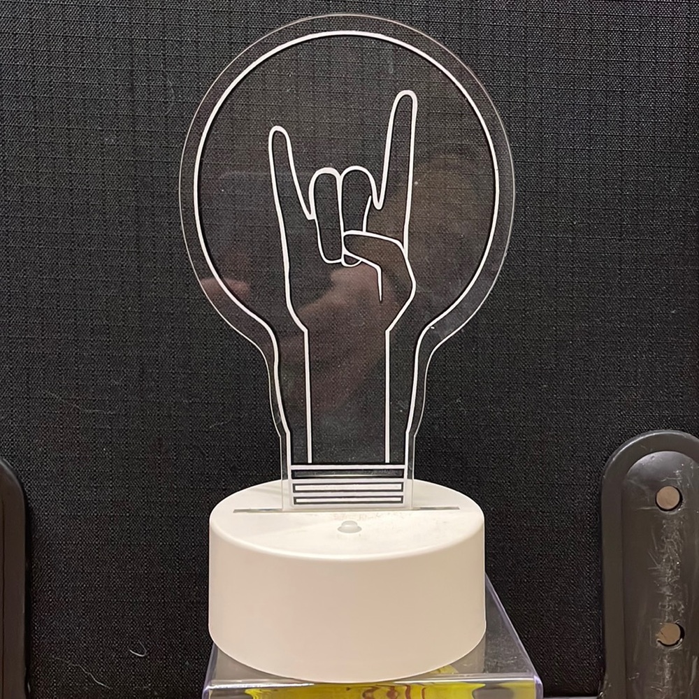 Light up sign